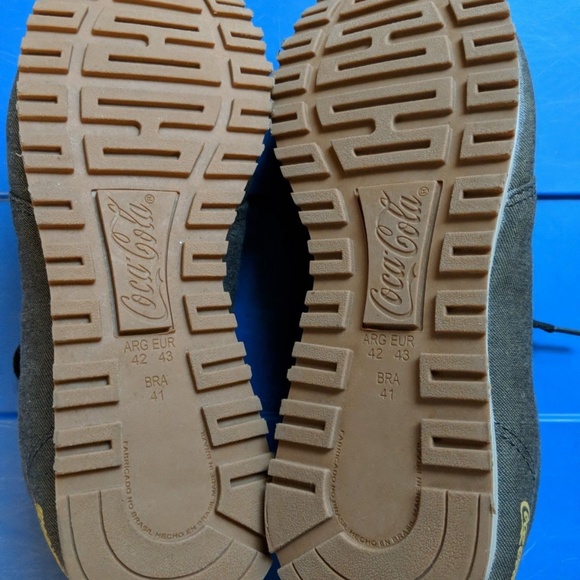 Hard To Find Coca-Cola Shoes Made In Brazil Size 9 - Picture 2 of 6